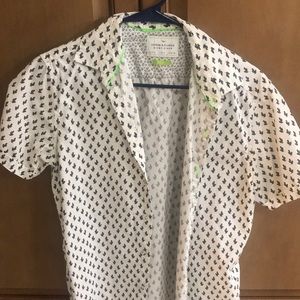 Cactus button up shirt